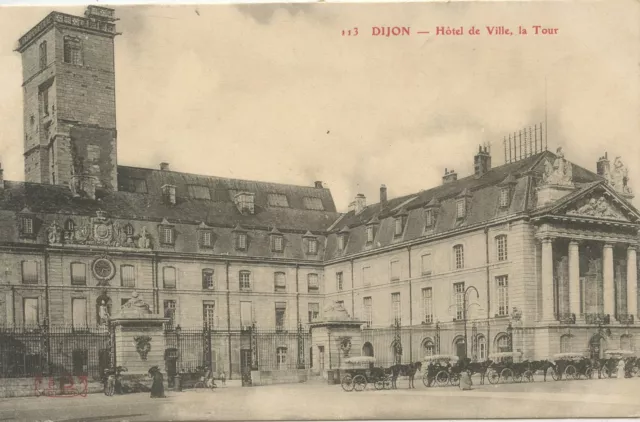 Carte Postale / Dijon Hotel De Ville La Tour