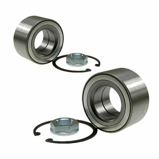 Front Wheel Bearing Kits Pair For Citroen C1 2005-2014 - With Integrated ABS Sensor Ring