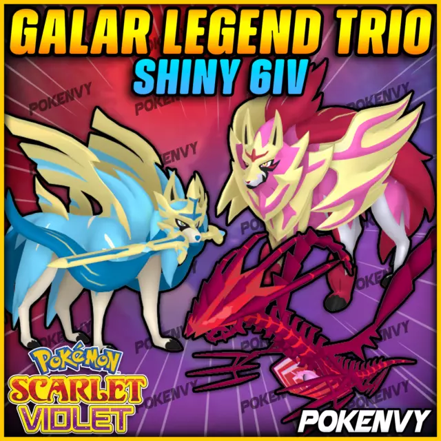 Shiny 6IV Eternatus + Shiny Zacian + Shiny Zamazenta + Shiny Gigantamax  GMAX Charizard + Shiny Blue Mew Bundle for Pokemon Sword, Shield, Scarlet,  and Violet - elymbmx