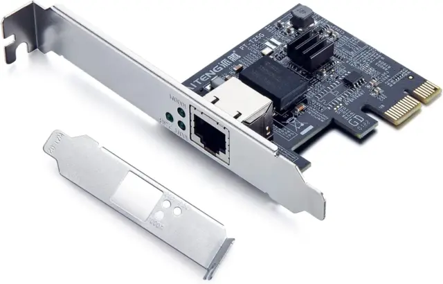 Carte réseau Gigabit PCI-Express 1x TP-Link Chipset RealTek Std + Low  Profile
