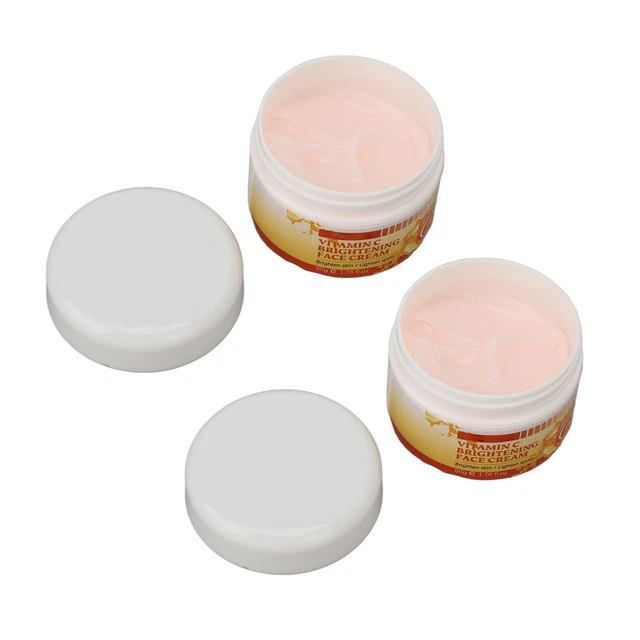 2 cajas crema facial crema hidratante para la piel con vitamina C reparación manchas TC