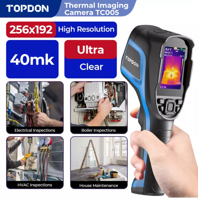 TOPDON TC005 Handheld Infrared Thermal Imaging Camera Temperature Auto-Detection