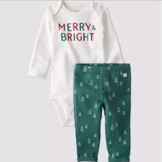 Little Planet by Carter's 'Merry & Bright'  2 piece Set,  6M, 18m,24m