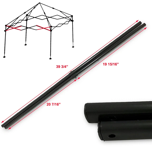 Ozark Trail Coleman First Up 10 X 10 Canopy Gazebo SIDE TRUSS Bar 39 3/4" Parts 2