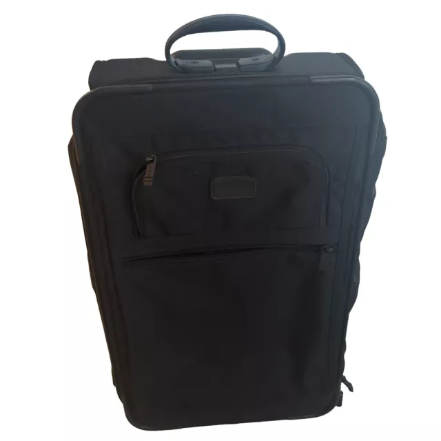 Tumi USA ~ Black Ballistic Nylon 23" Wheeled Carry-On Suitcase ~