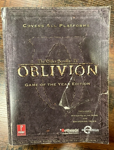 Oblivion Strategy Guide.pdf THE ELDER SCROLLS IV Oblivion Game Of The Year Edition Prima Strategy ...