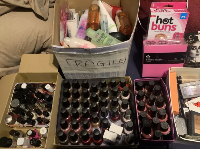 Wholesale Job lot make up Nail Polish - ideal for reseller £1000+ Worth Of Stuff