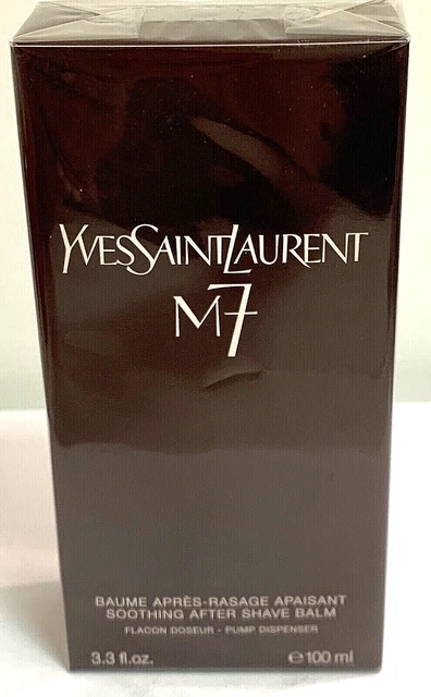 YVES SAINT LAURENT M7 after shave balm 100ml rare vintage perfume sealed