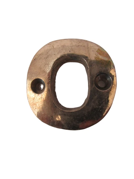 O – BRASS Letters / Letter - HOUSE DOOR Sign - SOLID - Capital Alphabet Letter