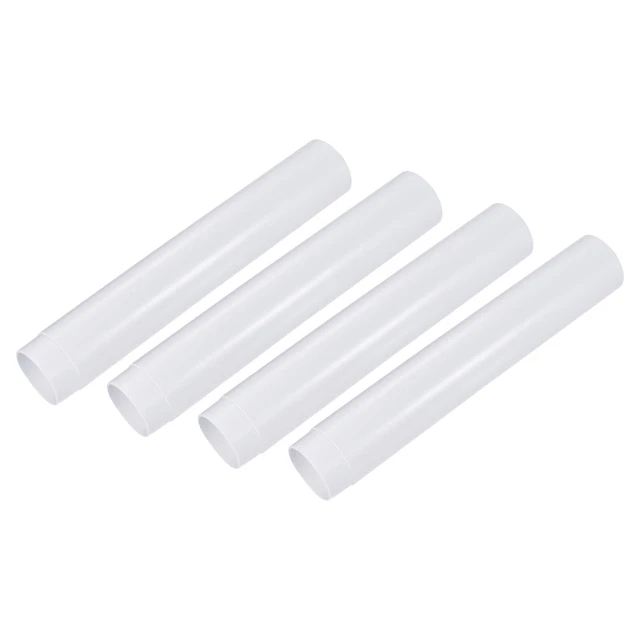 11" Drainage Tuyau, 4 Set Cuisine Évier Tubulaire Rinçage Réservoir Tuyau Blanc