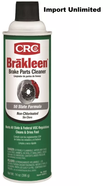 CRC Brakleen Brake Parts Cleaner - Non-Chlorinated - 14oz