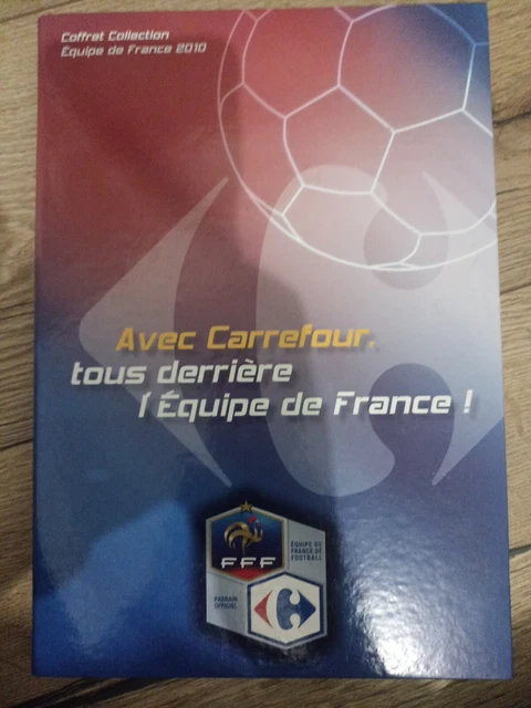 Coffret de 23 MAGNETS OFFICIELS DE L'ÉQUIPE DE FRANCE