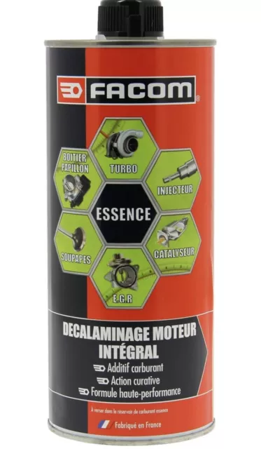 FACOM 006026 Décalaminage Moteur Intégral Essence décrassant moteur CURATIF 1L