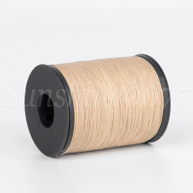 50PCS Linen Waxed Cord with 350 Sewing Tools Kit-Leather Bag Repairing DIY