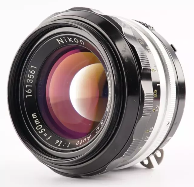 NEAR MINT Nikon Nikkor-S.C Auto 50mm F/1.4 Ai Converted Standard Lens From JAPAN