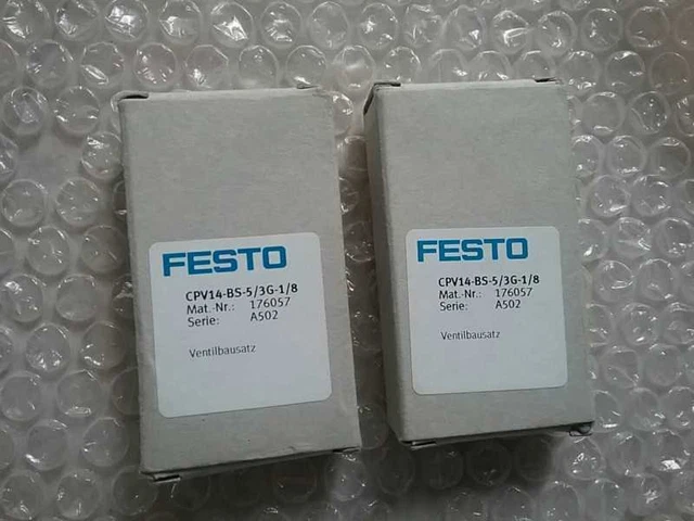 Fst Nuova in Scatola Elettrovalvola FESTO CPV14-BS-5/3G-1/8 CPV14BS5/3G1/8 176057