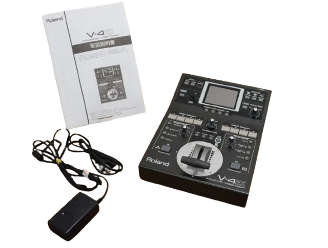 Roland V-4EX Four Channel Digital Video Mixer w/Accessories