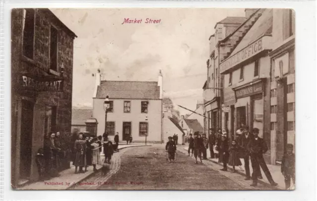 MARKET STREET, KILSYTH: Stirlingshire postcard (C74675)