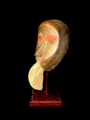 African art handcrafted from one piece wood Face Mask DAN  425