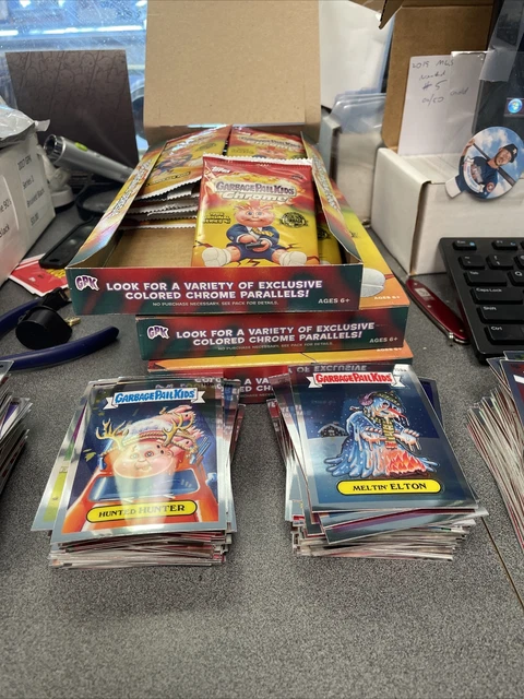2021 Garbage Pail Kids Chrome 4 100 Card Base Set With Wrapper
