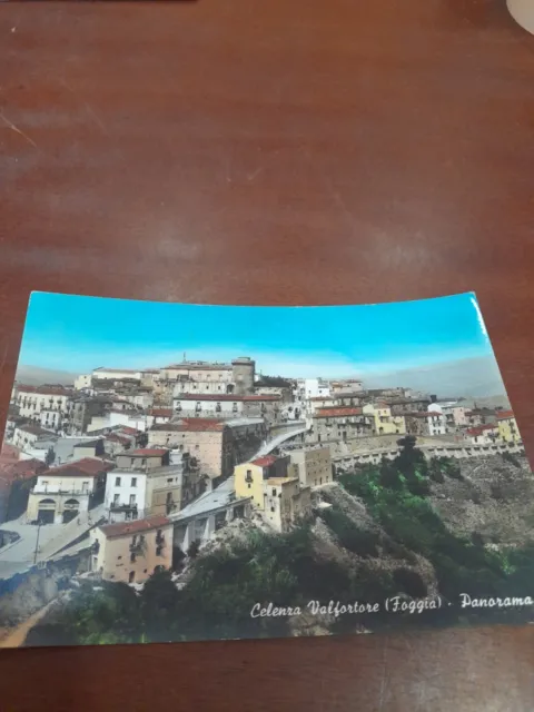 Cartolina Celenza Valfortore ( Foggia)