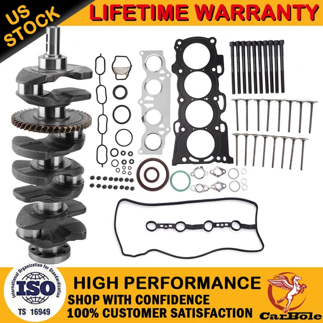 CRANKSHAFT & HEAD Gasket Bolts Set For Toyota Camry Rav4 Matrix Scion