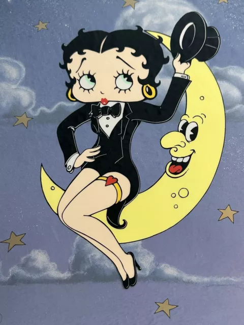 Betty Boop Moon - Limited Edition Sericel by Fleischer Studios and King Feature