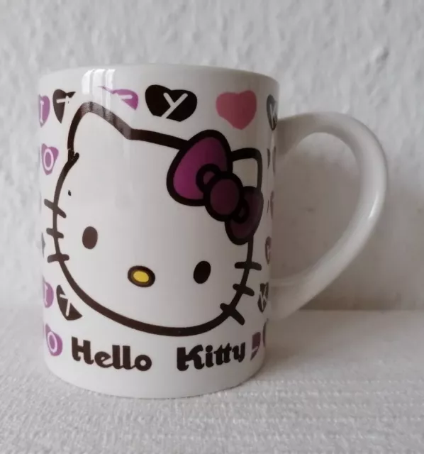 Hello Kitty Sanrio Keramik Tasse Kaffeetasse, gebraucht und sehr gut erhalten