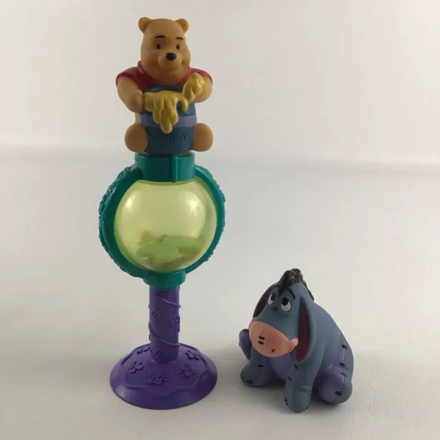 Figura Disney Winnie Pooh & Friends Baby Toys Eeyore Succión Sonajero Vintage 1992