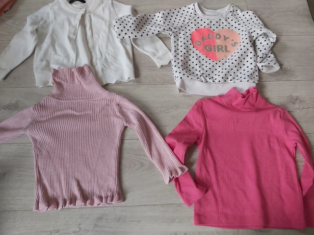 Huge Baby Girls Clothes Bundle 12-18-24 Months inc NEXT, GAP, jasper 30 items #3 2