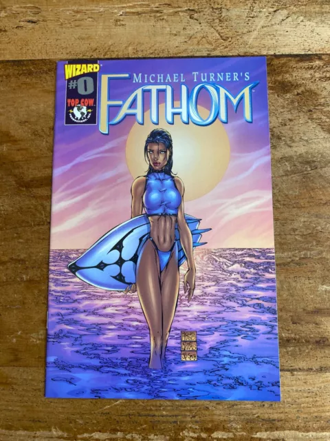 Michael Turner's Fathom #0 Special Wizard Top Cow Comics 1998 Z