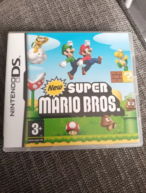 New Super Mario Bros. (Nintendo DS, 2006) With Manual