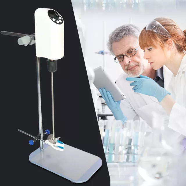 40L Digital Display Electric Overhead Stirrer Shaker Mixer Agitator Homogenizer