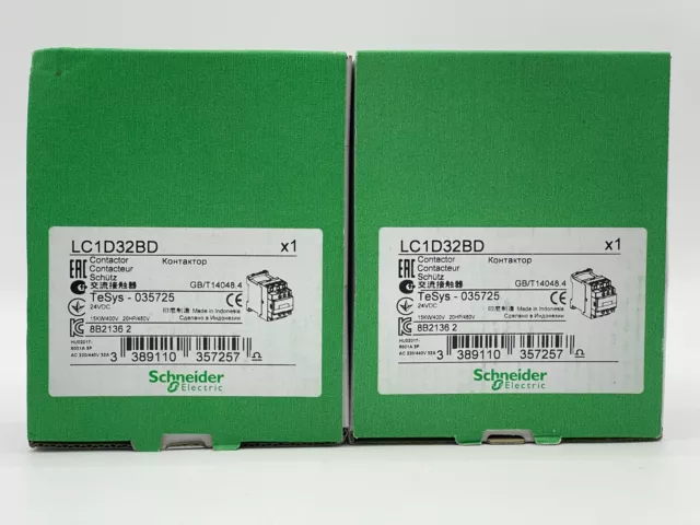 1pcs brand new Schneider Telemecanique Contactor LC1D32BD Rapid delivery