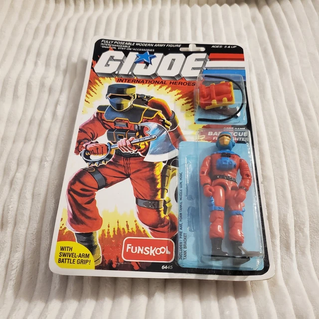 VINTAGE GI JOE Figure 1993 Funskool (India) Barbeque MOC 75.00 PicClick