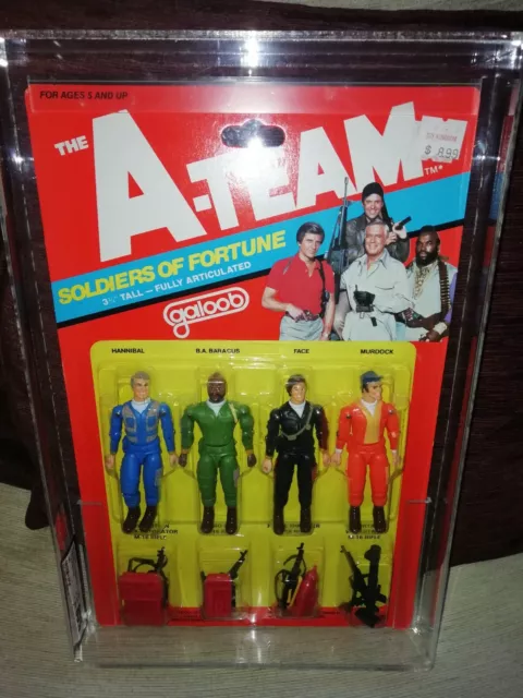 galoob set A Team figures UKG85 Hannibal Murdoch Face Mr T