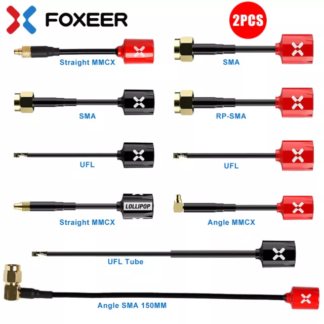 FOXEER FPV Antenne Micro Lollipop Gain 5.8G 2.5dBi Omni LHCP/RHCP für RC Drone