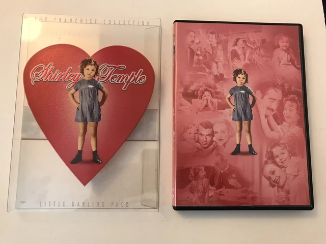 Shirley Temple Little Darling Pack dvd slipcover Now Forever Little Miss Marker