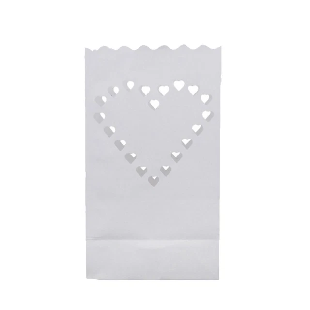 20 un. Bolsos de velas decoración de bodas hágalo usted mismo hecho a mano Festival de linternas de papel