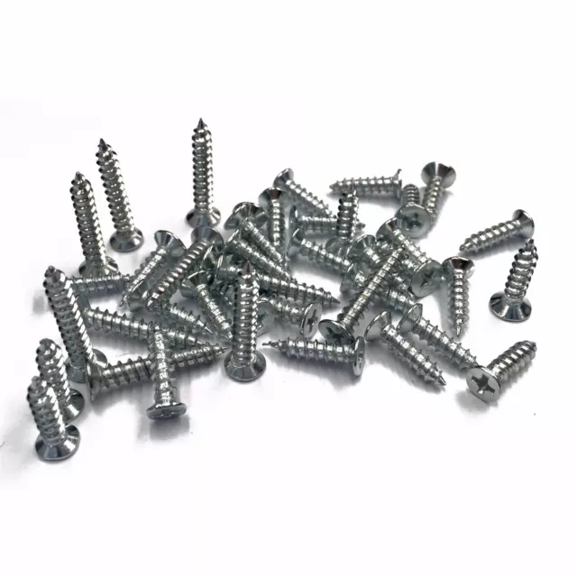 120 pcs Screws for Timber Wood Plastic Board Furniture Chair Sofa Couch 14-40mm