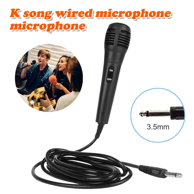 HANDHELD MICROPHONE DYNAMIC Audio Device Party Mic Vocal Karaoke