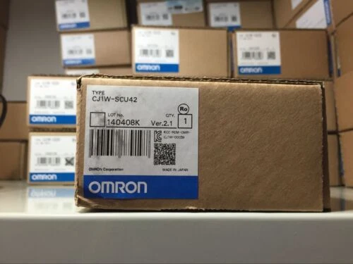 CJ1W-SCU42 OMRON CJ1W-SCU42 PLC unit module In New Sealed Box