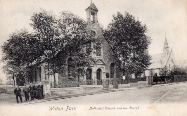 Witton Park Near Bishop Auckland. Methodist Chapel & Church In Wrench Series