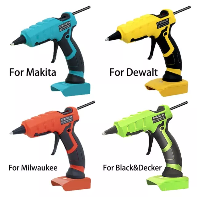 Cordless Hot Melt Glue Gun for DeWalt/for Milwaukee/for Makita/for Black&Decker