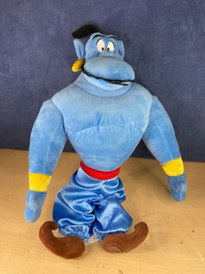 DISNEY Store Genie di Aladdin Morbido Peluche Giocattolo 19" in buonissima condizione 