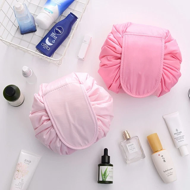 Portable Makeup Drawstring Bags Storage Travel Pouch Cosmetic Bag  Make-up Bag
