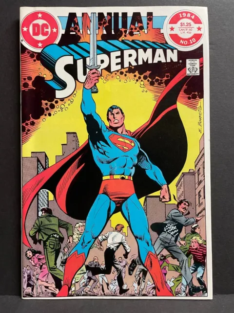 Superman Annual #10  VF/NM  1984  High Grade DC Comic Book