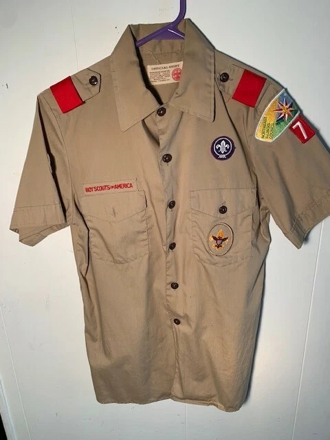 VINTAGE - BOY Scout Uniform Shirt $27.50 - PicClick