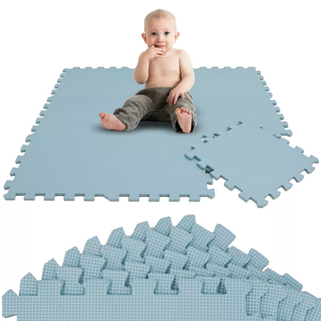 9 pezzi tappetino da gioco tappetino puzzle bambino - 30x30 tappetino gattonare tappetino cameretta bambini