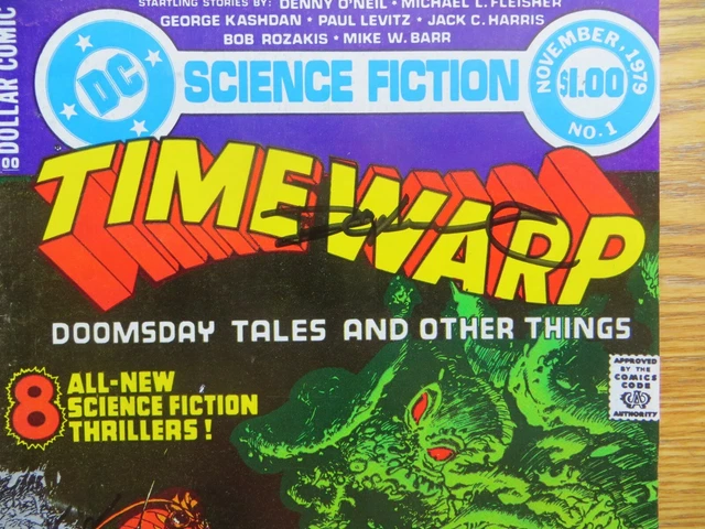 1979 Time Warp # 1 Signed 3X Denny Oneil, Mike Kaluta & Rich Buckler With Poa 2